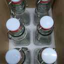 6 pack 8oz flip top glass bottles,swing top glass bottles 8 oz with lid for Home Brewing,2nd Fermentation,Kombucha,Kefir,Vanilla Extract,Juice,Tea,Beverages,Soda,Oils,Vinegar,Limoncello