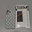 Compatible with iPhone 17 Case [Compatible with MagSafe] -Shockproof Protective 8 ft Drop Tested TPU Cover Phone Case 6.3" (Checkerboard, iPhone 17 6.3")