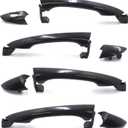 8Pcs Front Rear Left Right Pair Exterior Door Handle Set for Hyundai Sonata 2011 2014