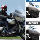 5" Windshield Windscreen Compatible for Harley Davidson CVO Street Glide FLHXSE Street Glide FLHX 2023 2024-Later (Vertical 5", Horizontal 7")