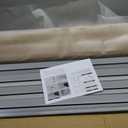 Slatwall Panel Garage Wall Organizer, Grey, 8'H x 4'W
