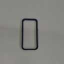 RhinoShield Bumper Case Compatible with [iPhone 16 Pro] | CrashGuard - Shock Absorbent Slim Design Protective Cover 3.5M / 11ft Drop Protection - Navy Blue