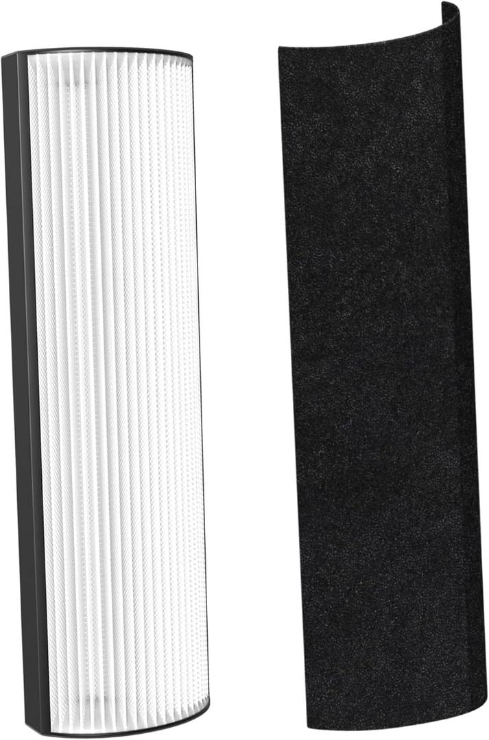 Nispira 2-in-1 True HEPA Replacement Filter PETWRFIL For Pure Enrichment PureZone Elite 4-IN-1 Tower Air Purifier PEAIRTWR (Pack of 1)