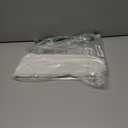 OUTXE Anti Wrinkle Straw 6 Pcs, Flat Wide Drinking Straw for Stanley Cup 40 oz 30 oz, Reusable Wrinkle Free Long Stainless Steel Metal Straw for Lip with Cleaning Brush and Carrying Bag (diameter: 10 mm, cream,pink)