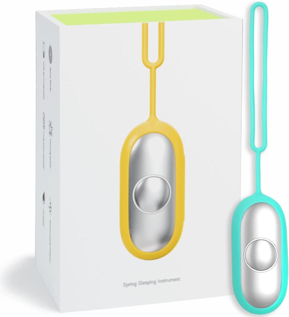 Handheld Relaxation Device, Compact Device, Massage Improves Mood and Focuses Attention, Supports Calmness, Small and Easy to Carry (Blue)