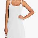 OVRUNS Women's Tennis Dress Built-in Bra & Shorts Exercise Workout Golf Athletic Dress with Pockets Size XXL