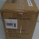Maksone Countertop Nugget Ice Maker, 44lbs/24H,Ready in 7 Mins,Crushed ice Maker,Sonic Pebble Ice Machine