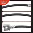 A-Premium Rear Driver Brake Hydraulic Hose Compatible with Select Ford Models - For F-350 Super Duty 2017 2018 2019, with Dual Rear Wheel, Crew/Extended/Standard Cab Pickup Only