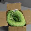 Snake Plush, 71 in Stuffed Snake Animal, Large Toy Snakes for Kids, Giant Stuffed Animals Snake, Lifelike Plush Snake for Birthday Present Party Prank Prop (Green)