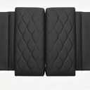 FQ. Clowate Armrest Pad for Jeep Grand Cherokee Console Cushion Cover Heightening Support Interior Accessory,Black-30 cm