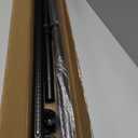 ALLZONE Tension Curtain Rods for Windows 40 to 157 Inches, Extra Long Curtain Rods No Drilling, No-Slip Tension Rod Hold Up to Heavy Drapes, Perfect for Bathroom, Bedroom, Patio & Room Divider, Black