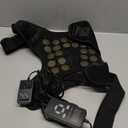 UTK Far Infrared Shoulder Heating Pad, Hot to 159, Gift for Men, Heating Pads for Rotator Cuff Pain Relief, 24 Timers, Auto-Off, 24 Natural Jade, 27-52" Adjustable Size Shoulder Wrap