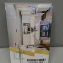 Amerdeco 10 Pack Brushed Satin Nickel Cabinet Knobs 1.2 Inch(30mm) Single Hole Cabinet Handles Round Dresser Knobs Drawer Knob for Bathroom Cabinets