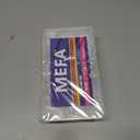 3 x MEFA 15 Sizes Short Coffin Nail Tips - 300 Pcs Half Matte Full Cover Press on Nails, Pre-shape Gel Nail Tips for Nail Extension Home DIY Salon Manicure