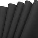 MECCANIXITY EVA Foam Sheets Black 19.7 Inch x 17.7 Inch 0.8mm Thick Crafts Foam Sheets for Costumes, Arts and Crafts Projects Pack of 10