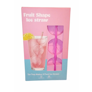 Ice Cube Straw Mold, Pack of 3