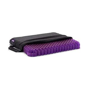 Purple Royal Seat Cushion, Portable 2 Inch Gel Seat Cushion, GelFlex Grid