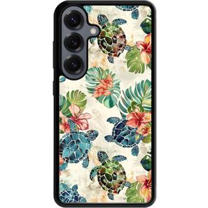 for Samsung Galaxy S25 Plus Phone Case - Vintage Art Pattern Sea Turtle Designed Phone Cases - TPU Phone Cases - Drop Protection