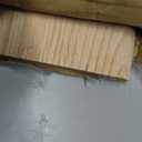 Wonderjune Door Transition Strip Wood Threshold Transition Unfinished Solid Red Oak Interior Threshold Doorways Reducer Threshold (36 x 6.5 x 0.5 Inches)