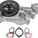 Water Pump w/Pulley Replacement# 19207665 251-734 Fit 2010-2015 Chevy Camaro SS 1SS 2SS V8 6.2L Naturally Aspirated