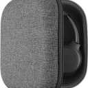 Geekria Shield Headphones Case Compatible with Sony WH-1000XM5/1000XM4/CH720N/ULT900N/XB910N, Replacement Hard Shell Travel Carrying Bag with Cable Storage (Grey)