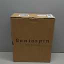 Geniospin Queen Comforter Set - 7 Pieces Dark Green Bedding Set, Botanical Textured Comforter Bed Set, All Season Lightweight Bed in a Bag with Comforter, Sheets, Pillowcases & Shams (Queen (90"x90"))