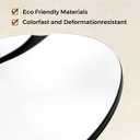 QDSSDECO Irregular Wall Mirror, 28" x28", Asymmetrical Vanity Decor
