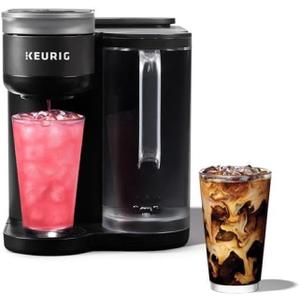 Keurig K-Brew+Chill Iced or Hot Single-Serve K-Cup Coffee Maker with MultiStream and QuickChill Technology, 70oz. Removable Reservoir