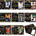 40 Pcs Kindergarten Graduation Picture Frames My First Graduation Paper Photo Frame Gifts Cardboard 2025 Pre-k Preschool Photo Display for Kids Children Congrats Grad Decor(Dark Color)