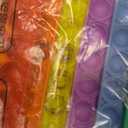 8.5 in Big Size P0pp Math Toys , Rainbow Square Fidget Ttoy 100bubbles Stress Relieving Fidget Game for Teachers to Create Kinds of Math Manipulatives【with 1-100 Numbers Tables】