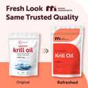 Micro Ingredients Antarctic Krill Oil 1,000 mg Per Serving, 300 Softgels | Omega-3 EPA & DHA with Phospholipids & Natural Astaxanthin | No Fishy Aftertaste | Non-GMO, Third Party Tested
