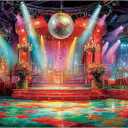 500 Pieces Puzzle for Adults, Puzzles for Adults 500 Pieces, Retro Disco Ballroom Jigsaw Puzzle, Challenging Perfect for Game Nights, 20.5 X 15 in
