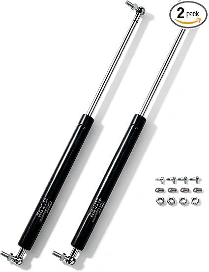 Gas Spring Prop Struts Shock Lift Supports 28 Inches 250lb with L Mount for RV Bed Floor Hatch Trap Door TV Cabinet Heavy Duty Box Lid Window (250lb, 28in)