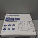 Westinghouse Electric Throw Blanket, Flannel Sherpa Heated Throw with 6 Heating Levels and 2-10 Hours Auto-Off, Flower Jacquard Heated Blanket, Fast Heating & ETL Certification, 50" x 60" Inch, Grey