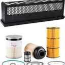 High Flow AF27879 FS19915 PF9908 P551005 Filter Kit,Fit for Freightliner Cascadia DD Series Oil, Air, FWS and Fuel Filter Kit