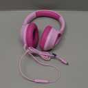Kids Headphones Wired with USB C Plug, 85/94 dB Volume Limit Foldable USB Type C Headphones for Kids Girls, Plug in Headphones Corded Over Ear Wired Headphones for School/Tablet/Travel, Fuscia Pink