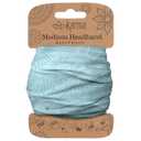 Karma Blue Dandelion Headband for Women - Medium - Fabric Headband and Stretchy Hair Scarf - Blue (Pack of 1)
