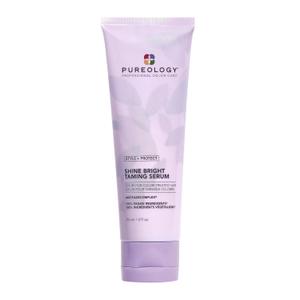 Pureology Style + Protect Shine Bright Taming Serum For Color-Treated Hair - Smooths Strands and Enhances Shine, Sulfate-Free & Vegan (4 Fl Oz (Pack of 1))
