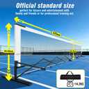 Foldable Pickleball Net, 22 FT Portable Outdoor Indoor Net, Quick Setup