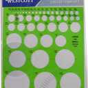 Westcott LetterCraft Large and Small Circles Template (T-831)