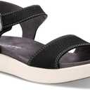 Eastland Women's Longwood Slide Sandal (8, Black)