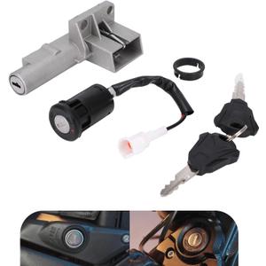 JFG Racing Ignition Key Switch for Surron Light Bee,Lock Set Cylinder for Electric Dirt Bike Surron Light Bee X and S/LBX