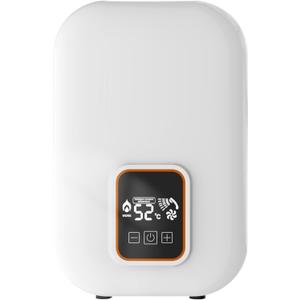 Large Capacity Tankless Water Heater Electric, 3.5KW 110V Instant Water Heater with Automatic Control System, Fault Self-Test and Constant Temperature - Under Sink On Demand Hot Water Heater