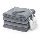Sunbeam Microplush Heated Blanket Size 100x90 in