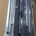 Shintenchi 6x4 FT Outdoor Storage Shed with Window, Outdoor Waterproof Storage Shed Metal Garden Shed with Lockable Single Door, Weather Resistant Tool Storage House Shed for Garden,Backyard,Gray