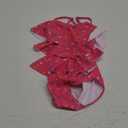 Girls One Piece Swimsuits Cute Ruffles Swimming Bathing Suit with Adjustable Straps Beach Pool Kids Swimwear 3T-12 (Rose Red Floral)
