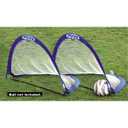 Portable Training Set With Knitted Poly Net, The Original Pickup Game Goal, Includes Two Goals & Bag