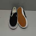 Cull4U Unisex Classic Slip On Trainer Shoes (6 Women/4.5 Men, Black)