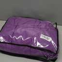 yescool Weighted Blanket for Adults (10 lbs, 48" x 72", Purple) Cooling Heavy Blanket for Sleeping Perfect for 90-110 lbs, Twin Size Breathable Blanket with Premium Glass Bead, Machine Washable