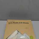 KeaBabies 2-Pack Muslin Crib Sheets for Boys, Girls - 100% Organic Cotton Fitted Baby Crib Mattress Sheet, Soft Breathable Standard Toddler Bed Cover Bedding Set, Neutral, Durable 52x28 (Willow)